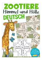 Vorschau - Spiele - Zootiere Himmel und Hölle Deutsch - Deckblatt