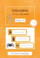 Vorschau - Stundenentwürfe - Schleichdiktat - Bundle: Herbst und Halloween Kl. 1/2 - Seite 1
