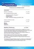 Vorschau - Stundenentwürfe - Stundenentwurf Grundschule "Der Winter ist vorüber" - Deckblatt