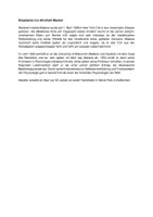 Vista previa - Hojas de trabajo - Biographie von Abraham Maslow (Alemán) - Hojas de trabajo - página 1