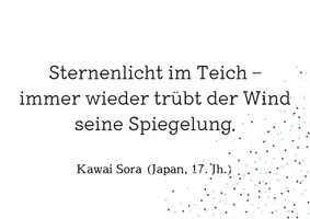 Vorschau - Stundenentwürfe - Stunde: Haiku schreiben – Einstieg Lyrik mit AB und Präsentation - Seite 2