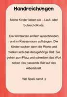 Vorschau - Arbeitsblätter - Laufdiktat/ Schleichdiktat Weihnachten Klasse 1 - Seite 2