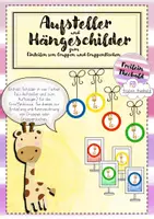 Vorschau - Poster - Aufsteller und Hängeschilder für Gruppen Giraffe - Deckblatt