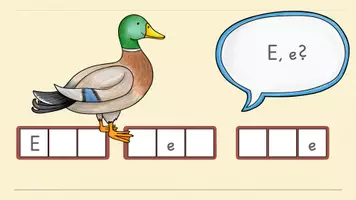 Vorschau - Interaktives Material - Wo hörst du den Laut? – E, e - Seite 2