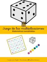 Vista previa - Juegos / Gamificación - Juego de las multiplicaciones - Matemáticas manipulables - Portada