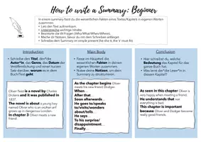 Vorschau - Stundenentwürfe - Writing Course: How to write a Summary (Zusammenfassung) - Seite 2