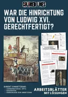 Vorschau - Stundenentwürfe - War die Hinrichtung von Ludwig XVI. gerechtfertigt? - Deckblatt