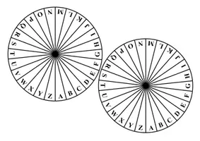 Vorschau - Arbeitsblätter - Caesar Chiffre / Cäsar Scheibe - Verschlüsslung - Kryptografie - Seite 1