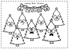 Vorschau - Arbeitsblätter - Listening Walk: Christmas - Seite 3