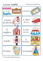Vista previa - Juegos / Gamificación - Dominó En el circo Español - página 1