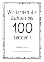 Vorschau - Arbeitsblätter - Orientierung im Zahlenraum bis 100 - Seite 1