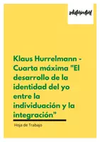 Vista previa - Hojas de trabajo - Klaus Hurrelmann - 4.Maxime (Alemán) - Hojas de trabajo - Portada