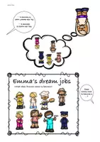 Vorschau - Arbeitsblätter - Partnerbögen - Dream jobs - Seite 2