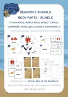Aperçu - Apprentissages en autonomie - Seashore Animals - BODY PARTS bundle - Page de couverture