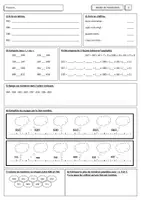 Aperçu - Feuilles d'exercices - Fiches de numération (ateliers mathématiques) - Page 2