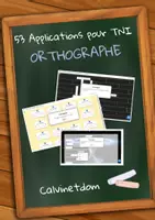 Aperçu - Jeux - 53 Applications pour TNI - ORTHOGRAPHE - Page de couverture