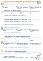 Aperçu - Feuilles d'exercices - Questionnaire vidéo - le système solaire - Page de couverture