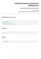 Aperçu - Affichage - HOW TO ORGANISE YOUR LEARNING - Page 1