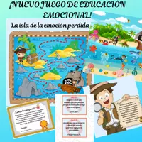 Aperçu - Jeux - La isla de la emoción perdida - Page de couverture
