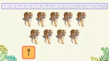 Aperçu - Apprentissages en autonomie - Comptons les animaux - Présentation animée en ANGLAIS - Let's Count Animals - Animated Presentation - Page 3