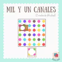 Aperçu - Jeux - Mil y un canales (juego de atención) - Page de couverture