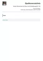 Aperçu - Feuilles d'exercices - Allemand - Vocabulaire pour les parents A1 / A2 - Page 1