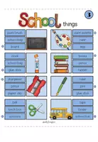 Aperçu - Apprentissages en autonomie - At school - Clip cards / Klammerkarten - Page 3