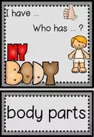 Aperçu - Apprentissages en autonomie - Body - I have ... Who has ... ? Spiel - Page 1