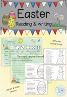 Aperçu - Feuilles d'exercices - Easter - Creative Writing / Kreatives Schreiben - Page de couverture