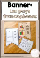 Aperçu - Feuilles d'exercices - Les pays francophones - Page de couverture