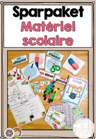 Aperçu - Préparation de séquence / Séquence complète - Matériel scolaire (Dans la salle de classe) - Page de couverture