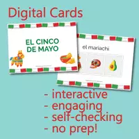Aperçu - Fichier audio - Cinco de Mayo (Boom Cards) - Page 1