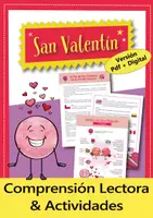 Aperçu - Feuilles d'exercices - San Valentín en el Mundo Hispano: Leseverstehen + Landeskunde - Page de couverture