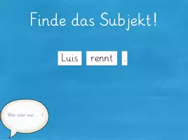 Vorschau - Interaktives Material - Interaktive PDF - Finde das Subjekt - Seite 3