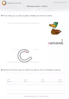 Aperçu - Feuilles d'exercices - Le bon geste en écriture - Les mots utiles GS - Page 3