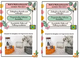 Vorschau - Arbeitsblätter - FINGERSTRICKEN LERNEN - Video & Arbeitsblätter - Seite 3