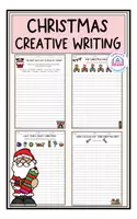 Vorschau - Arbeitsblätter - Christmas Creative Writing - Deckblatt
