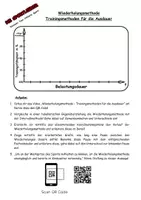 Vorschau - Arbeitsblätter - Arbeitsblatt - 4/5 Wiederholungsmethode inkl. Folien für die Pausen - Deckblatt