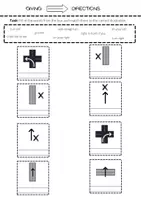 Vorschau - Arbeitsblätter - Materialpaket Giving Directions - Seite 1