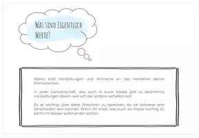 Vorschau - Arbeitsblätter - Gruppenarbeit: Werte erarbeiten - Seite 2
