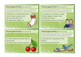 Vorschau - Stationenlernen - Einmaleins mit 2: Sachaufgaben - Seite 3