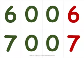 Vorschau - Präsentationen/Tafelbilder - Ziffernkarten bis 1000 (groß, Tafelmaterial) - Seite 3