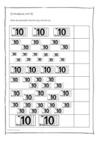 Vorschau - Arbeitsblätter - Einmaleins mit 10: Arbeitsblätter - Seite 3