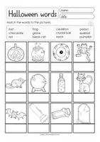 Vorschau - Arbeitsblätter - Halloween Arbeitsblätter Englisch - Seite 2