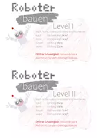 Vorschau - Arbeitsblätter - Roboter bauen - Flächeninhalt und Umfang (Klasse 5&6) - Seite 1