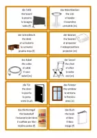 Vorschau - Poster - Gegenstände beschriften - 5 Sprachen - Deckblatt