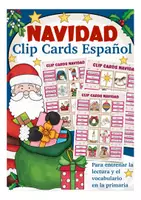 Vorschau - Aufgabenkarten - NAVIDAD Spanisch Weihnachten Klammerkarten - Deckblatt