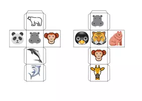 Vorschau - Spiele - Vokabel-Würfel - Tiere auf der Welt - Seite 2
