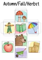 Aperçu - Jeux - Autumn / Fall - DIY Dice (ESL classroom) - Page 2