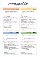 Vorschau - Aufgabenkarten - Let's talk - 1-minute talk Task Cards Year 5/6 - Seite 3